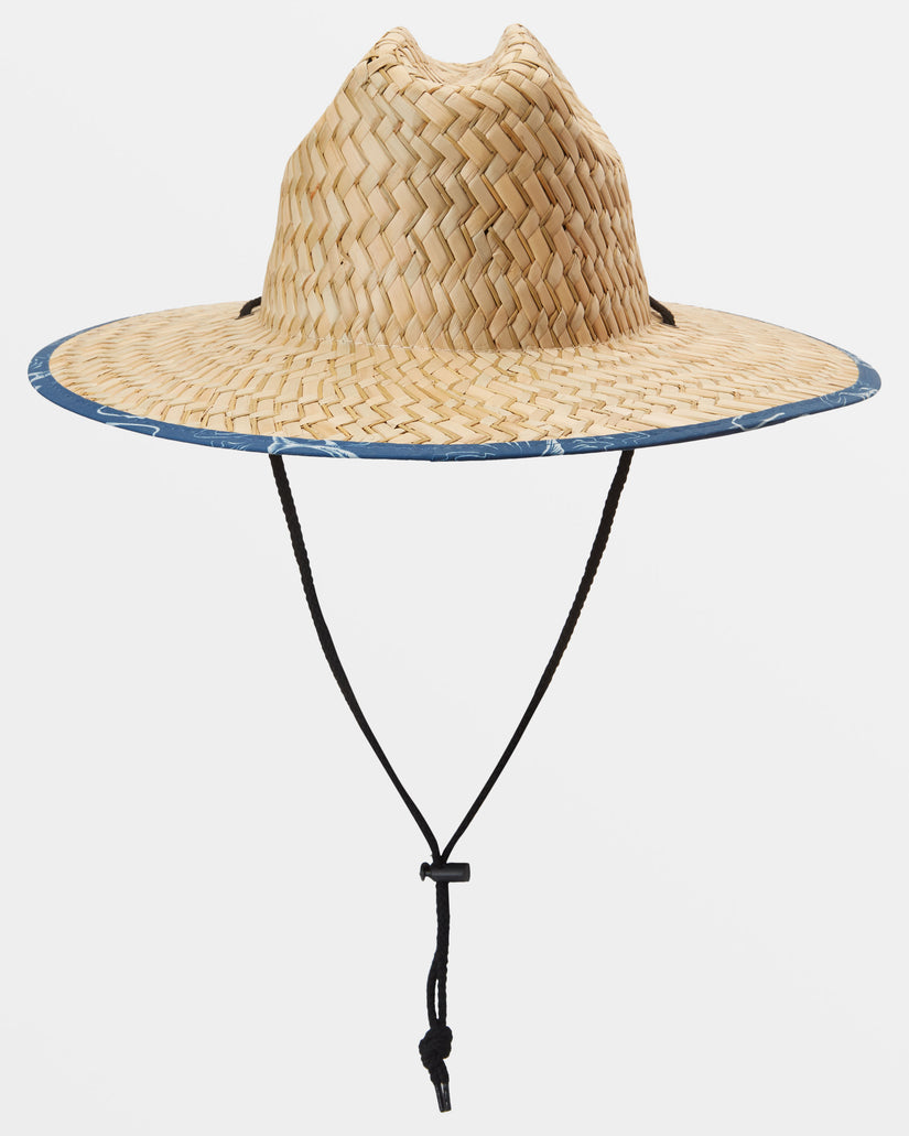 Waterman Outsider Straw Lifeguard Hat - Majolica Blue