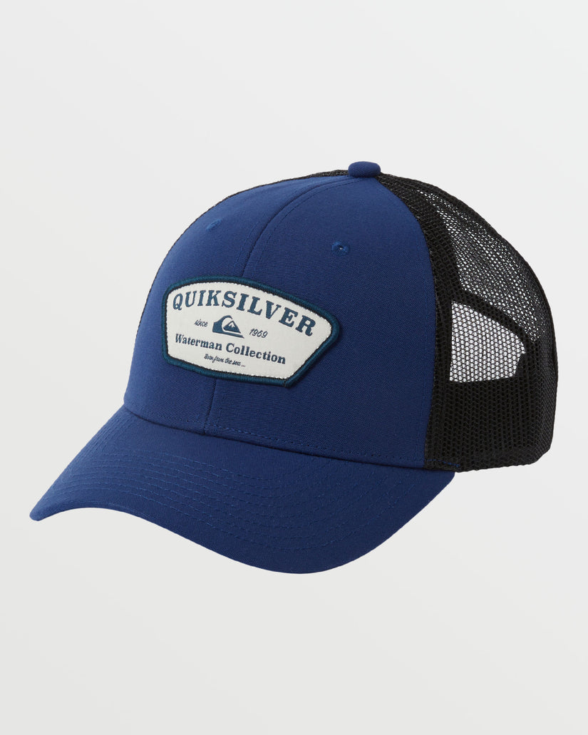 Waterman Hook Minded Trucker Hat - Majolica Blue