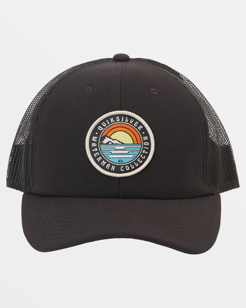 Waterman Hook Minded Trucker Hat - Jet Black