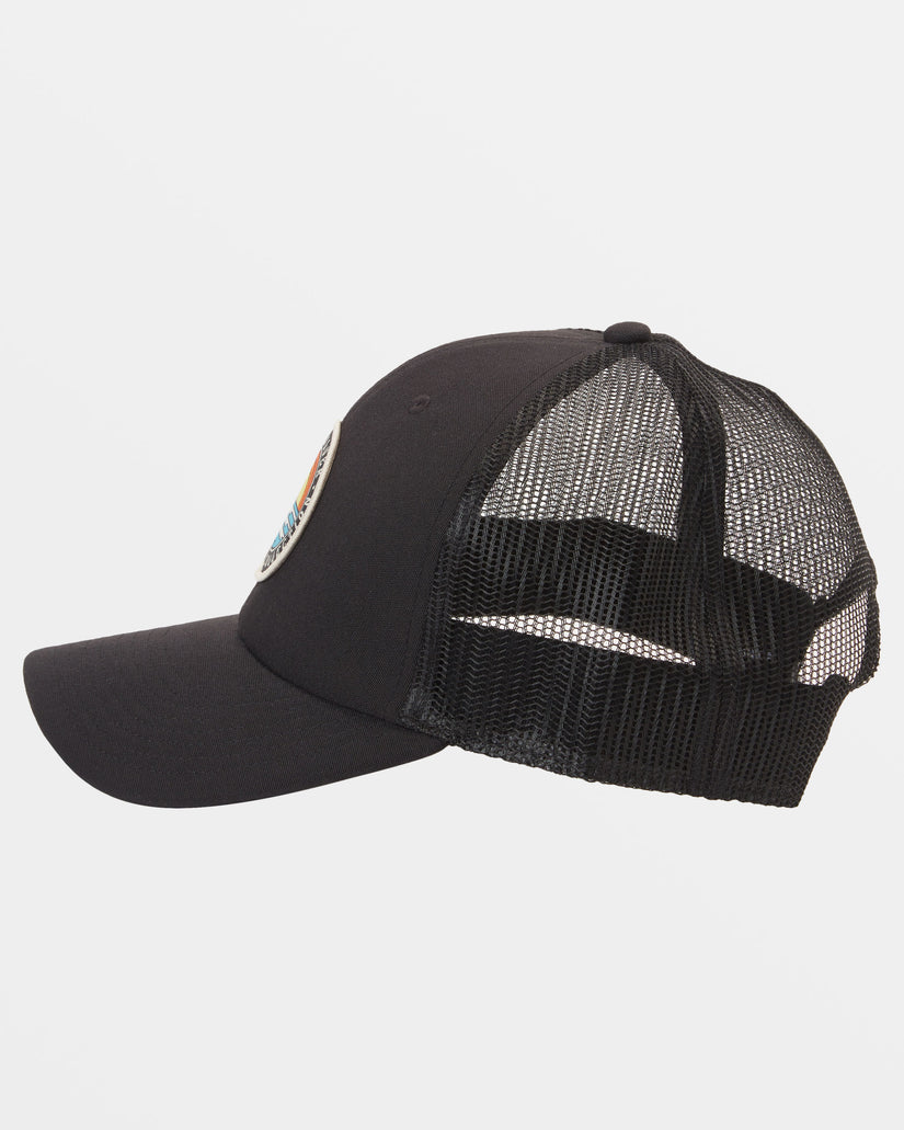 Waterman Hook Minded Trucker Hat - Jet Black