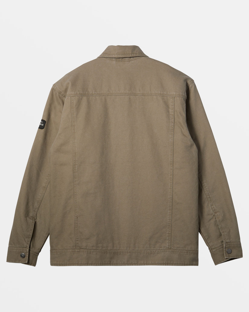 Waterman Barney Full Zip Jacket - Taupe