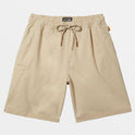 Waterman Last Light Elastic Waist 19" Shorts - Brown Rice