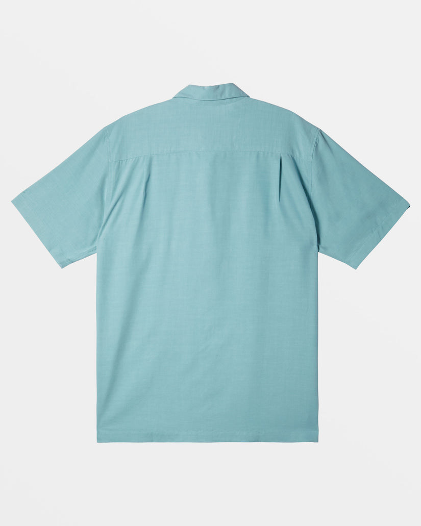 Waterman Tahiti Palms Premium Anti-Wrinkle Shirt - Reef Waters