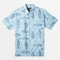 Waterman Allure Short Sleeve Shirt - Dream Blue Allure Woven