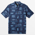 Waterman Big Blue Short Sleeve Shirt - Mood Indigo Big Blue Woven