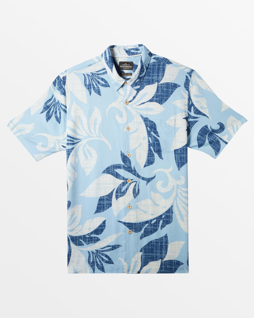 Waterman El Moro Short Sleeve Shirt - Dream Blue El Moro Woven