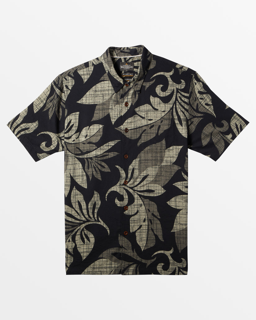 Waterman El Moro Short Sleeve Shirt - Black El Moro Woven