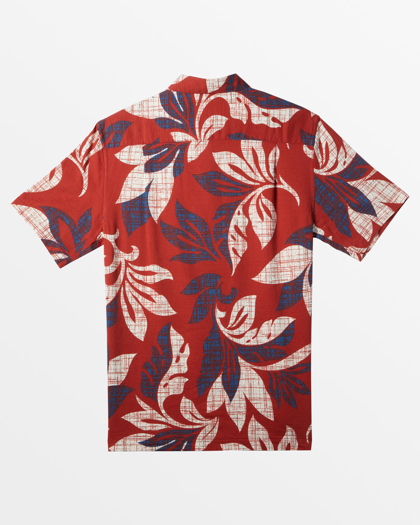 Waterman El Moro Short Sleeve Shirt - Fire El Moro Woven