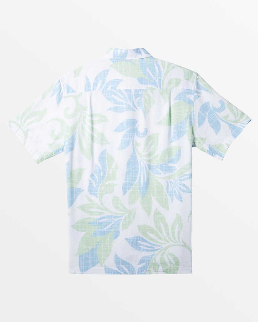 Waterman El Moro Short Sleeve Shirt - White El Moro Woven