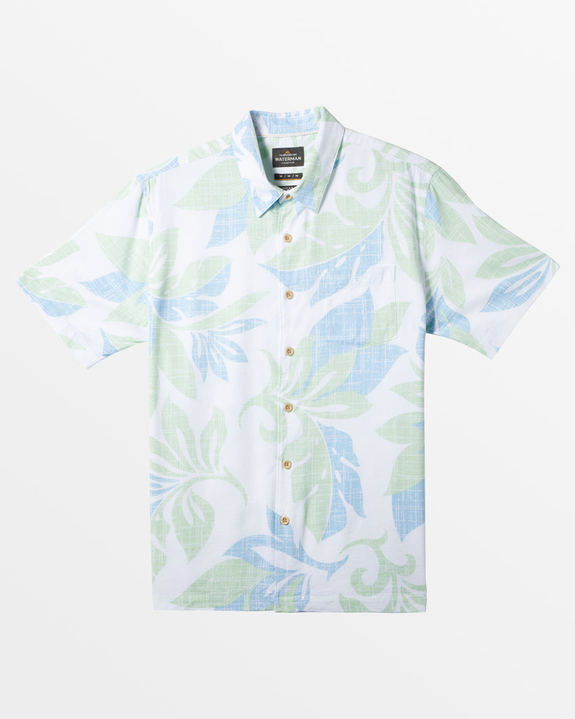 Waterman El Moro Short Sleeve Shirt - White El Moro Woven