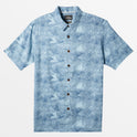 Waterman High Tide Short Sleeve Shirt - Ensign Blue High Tide Woven