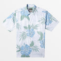 Waterman Flower Power Short Sleeve Shirt - White Flowerpower Woven