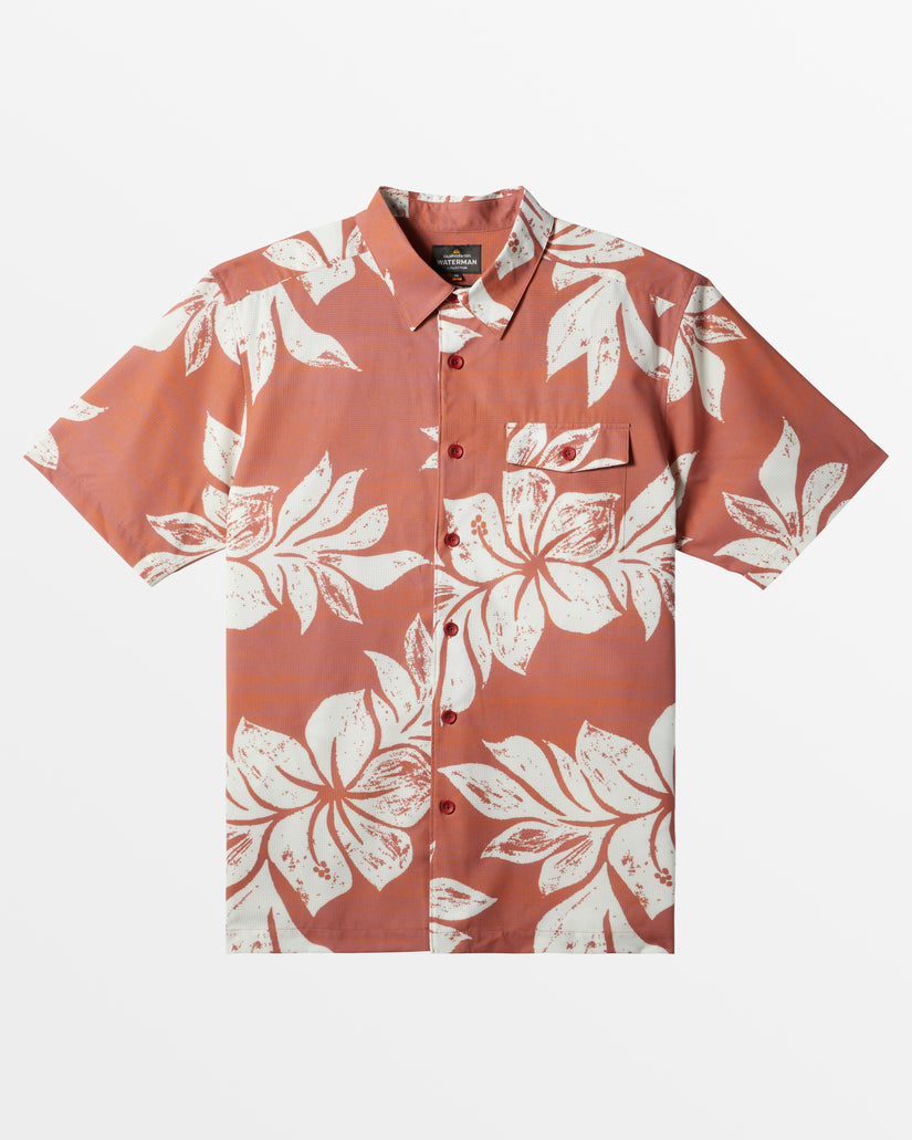 Waterman Pelican Point Short Sleeve Shirt - Fire Pelican Point Woven