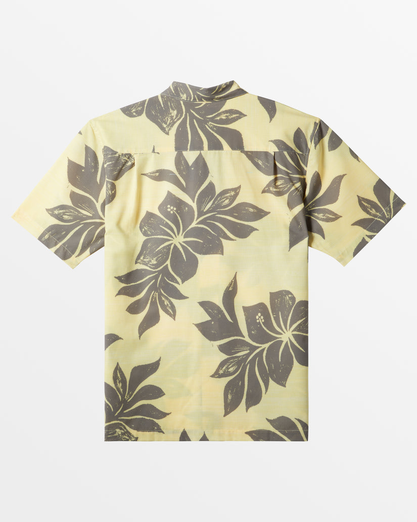 Waterman Pelican Point Short Sleeve Shirt - Pineapple Pelican Point Woven