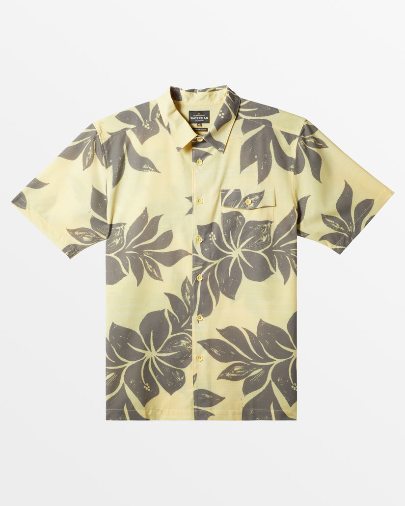 Waterman Pelican Point Short Sleeve Shirt - Pineapple Pelican Point Woven