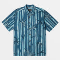 Waterman Bamboo Cove Short Sleeve Shirt - Indian Teal Bamboo Cove