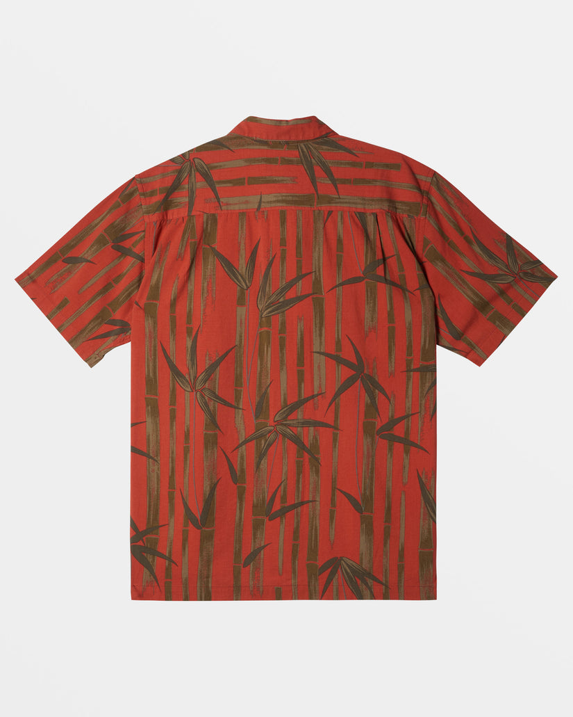 Waterman Bamboo Cove Short Sleeve Shirt - Tandori Spice Bamboo Cove