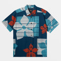 Waterman Block Head Short Sleeve Shirt - Majolica Blue Blockhead