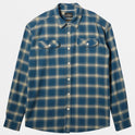 Waterman Sundowner Long Sleeve Flannel Shirt - Black Sundowner Flannel