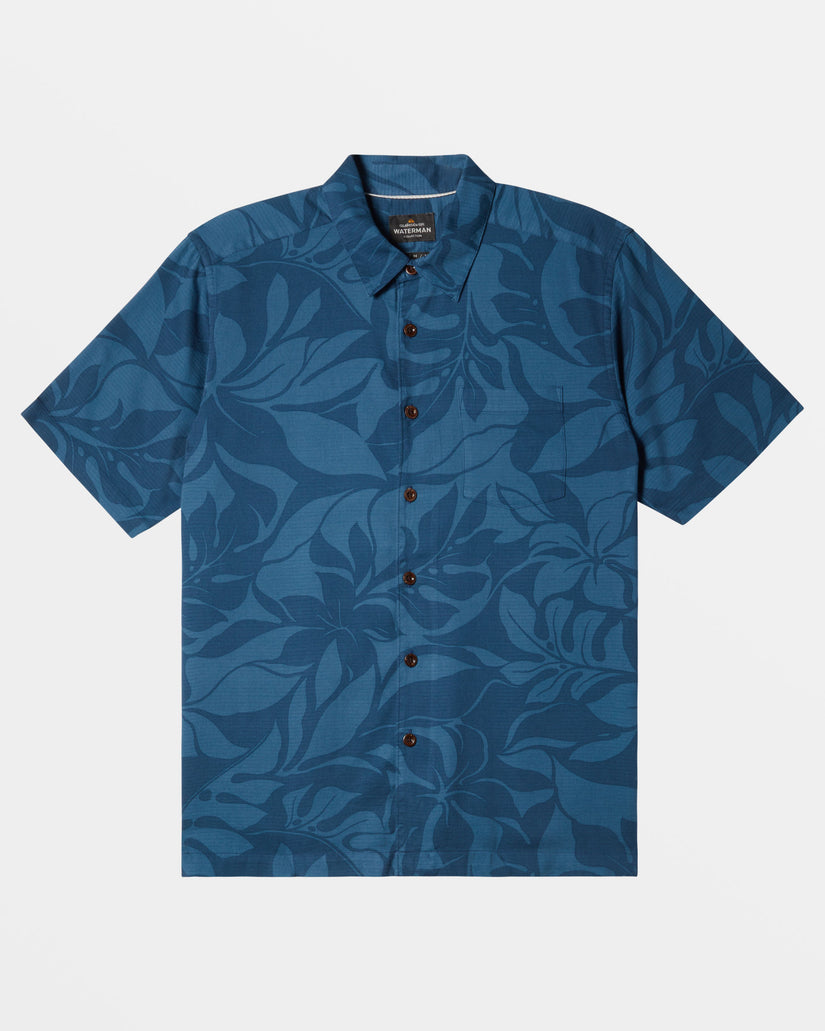 Waterman Flow Zone Short Sleeve Shirt - Majolica Blue