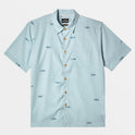 Waterman Full House Short Sleeve Shirt - Sterling Blue Blockhead