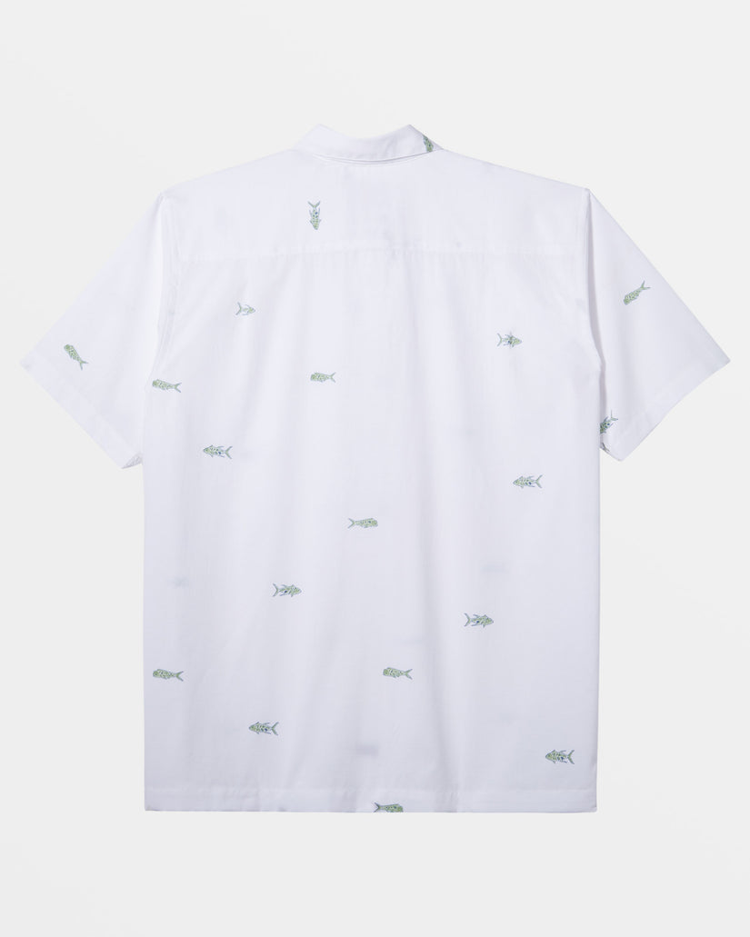 Waterman Full House Short Sleeve Shirt - White