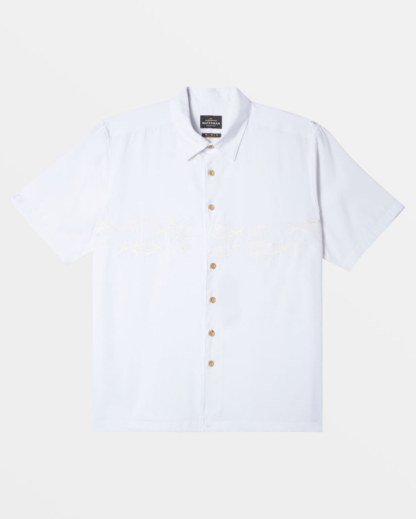 Waterman Offshore Short Sleeve Shirt - White