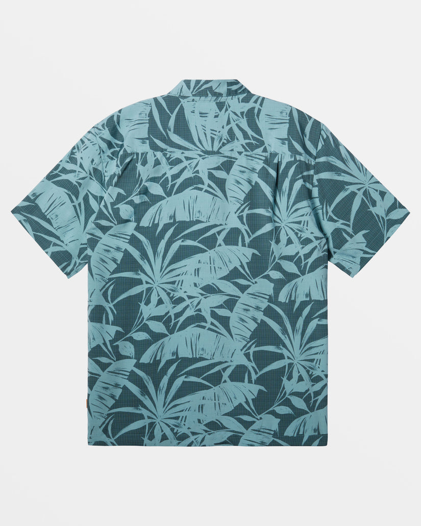 Waterman Nature Made Short Sleeve Shirt - Indian Teal Nature Made