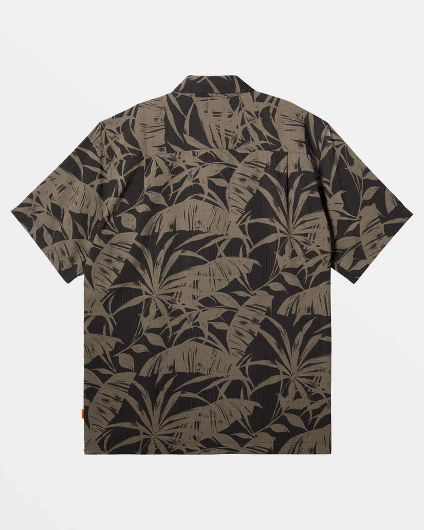 Waterman Nature Made Short Sleeve Shirt - Black Nature Made