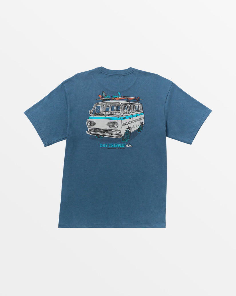 Waterman Day Trippin T-Shirt - Ensign Blue