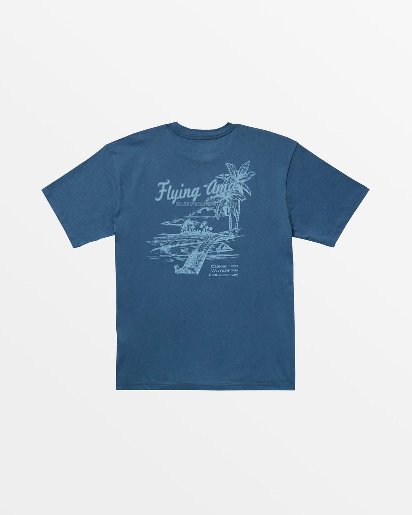 Waterman Flying Ama T-Shirt - Ensign Blue