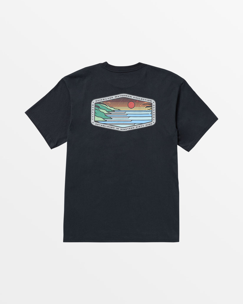 Waterman Line Up T-Shirt - Black