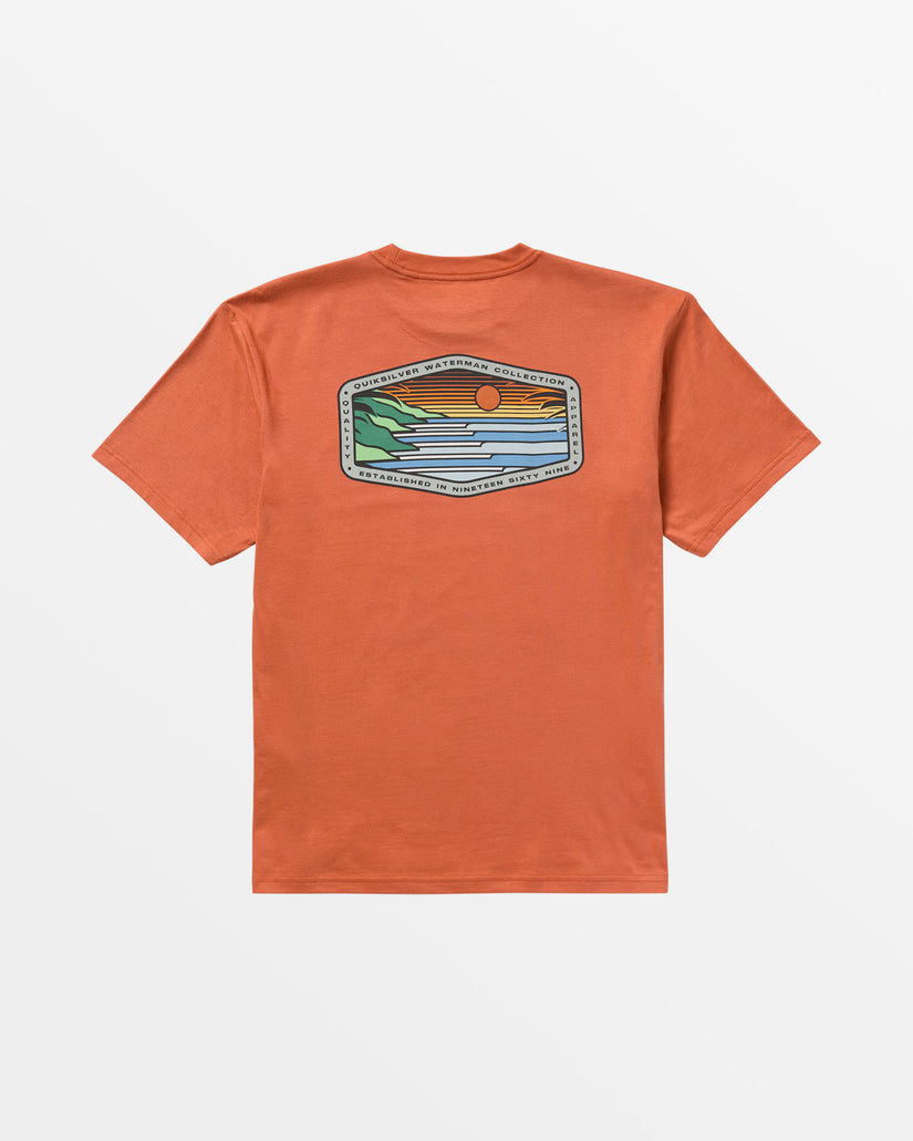 Waterman Line Up T-Shirt - Mango