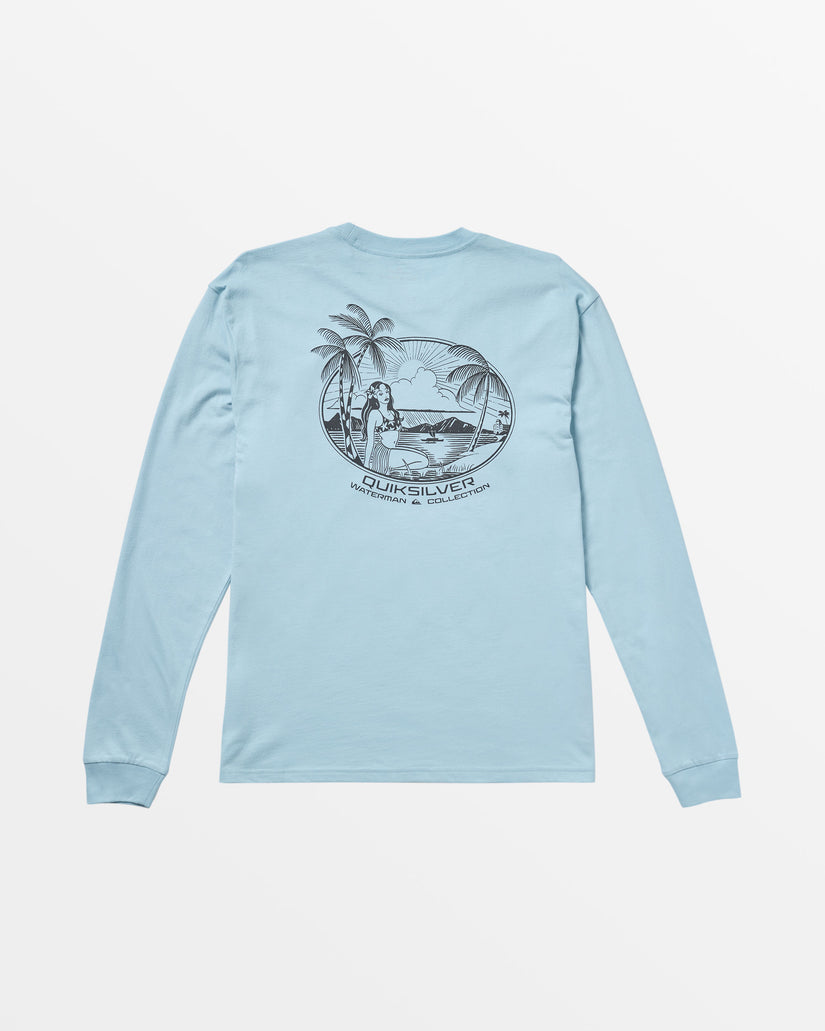 Waterman R N R Long Sleeve T-Shirt - Dream Blue