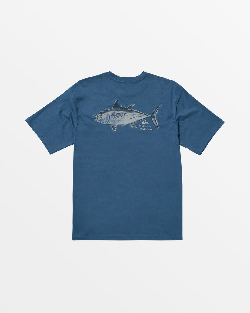 Waterman Tuna Time T-Shirt - Ensign Blue