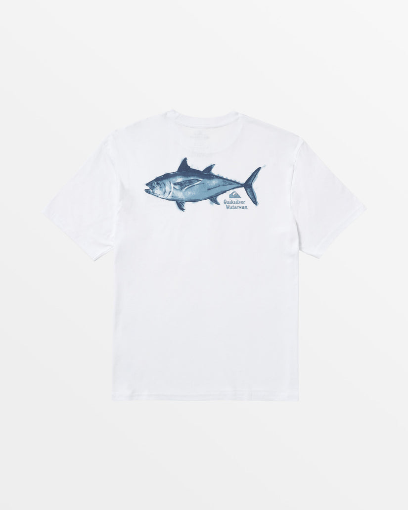 Waterman Tuna Time T-Shirt - White