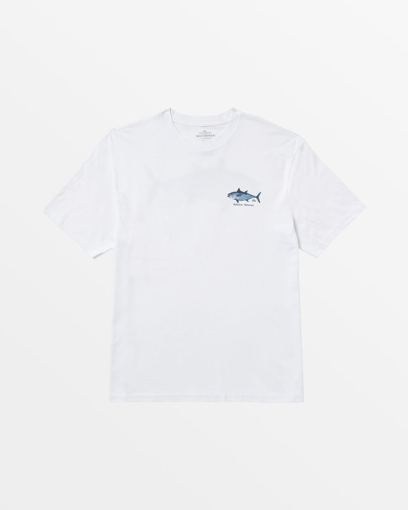 Waterman Tuna Time T-Shirt - White