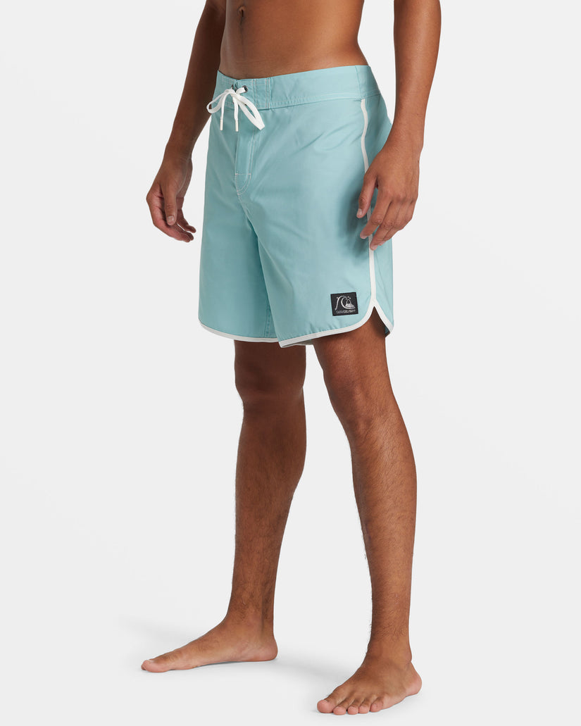 Original Scallop 18" Boardshorts - Aquifer