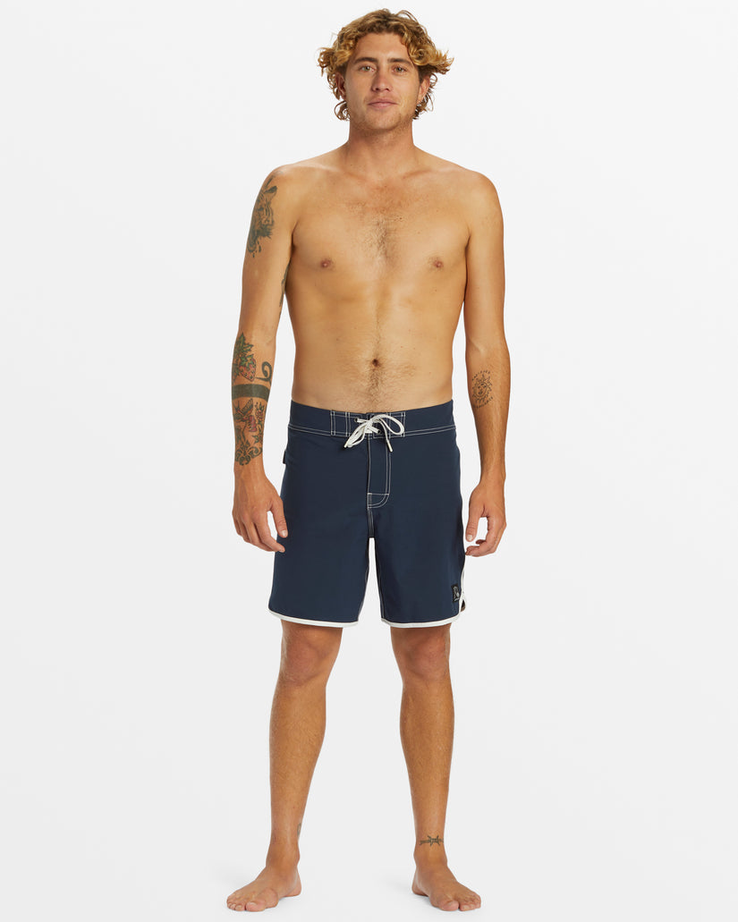 Original Scallop 18" Boardshorts - Dark Navy