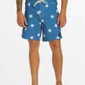 Original Scallop Jester 18" Boardshorts - Star Sapphire