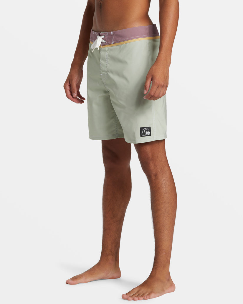 Original Straight Leg Solid 18" Boardshorts - Desert Sage