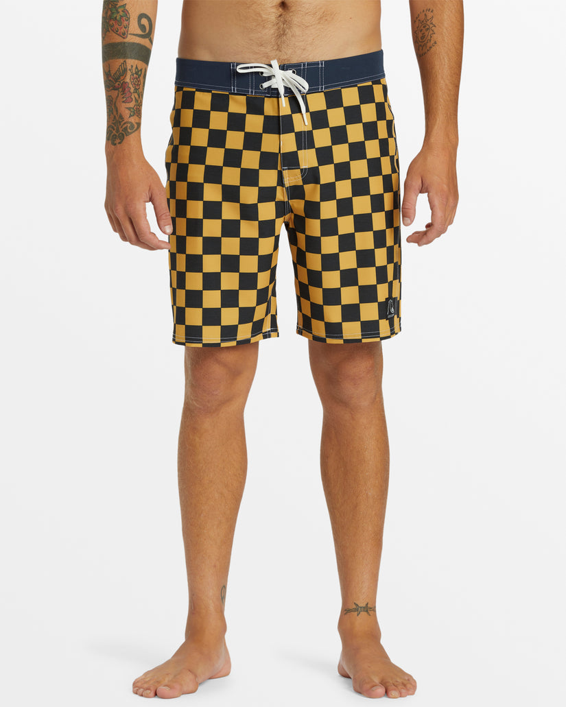 Original Straight Leg 18" Boardshorts - Mustard