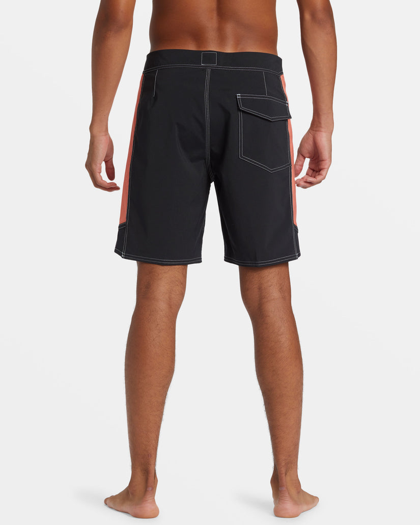 Original Arch Panel 18" Boardshorts - Black