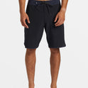 Highline Scallop 19" Boardshorts - Black