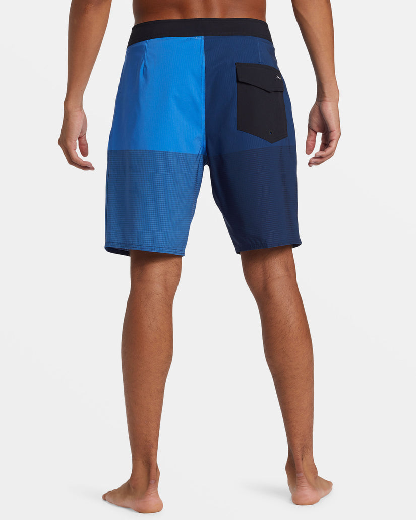 Highline Straight Leg 19" Boardshorts - Estate Blue