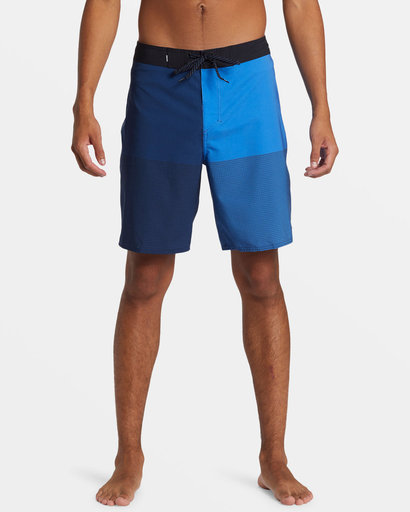 Highline Straight Leg 19" Boardshorts - Estate Blue