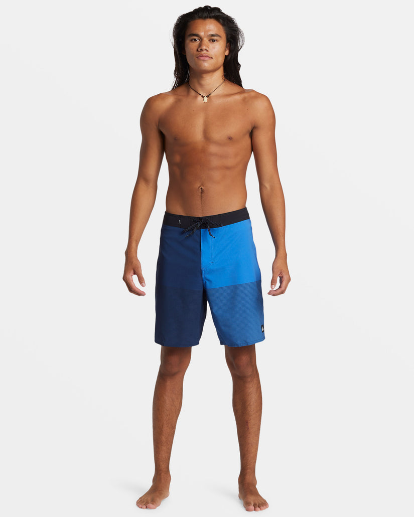 Highline Straight Leg 19" Boardshorts - Estate Blue