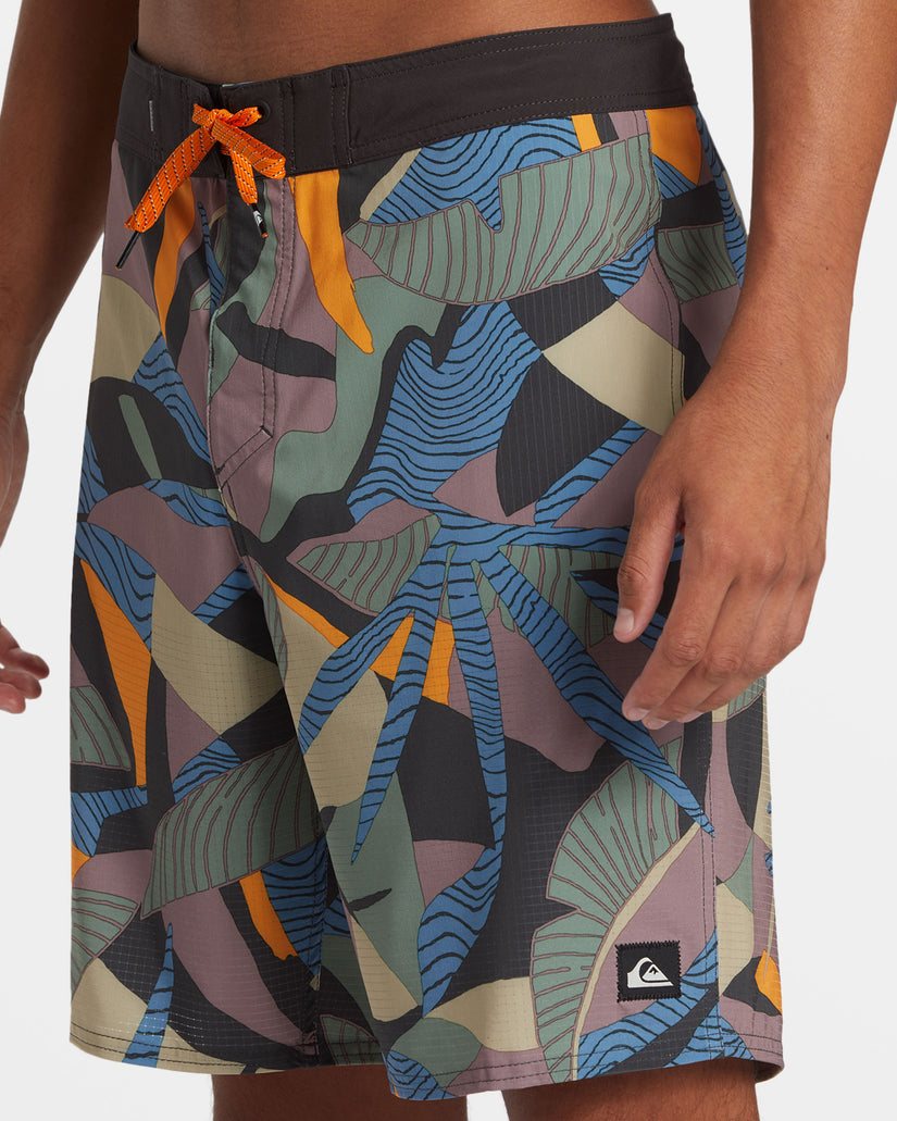 Highline Straight Leg 19" Boardshorts - Grape Shake