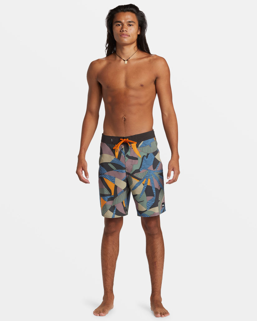 Highline Straight Leg 19" Boardshorts - Grape Shake