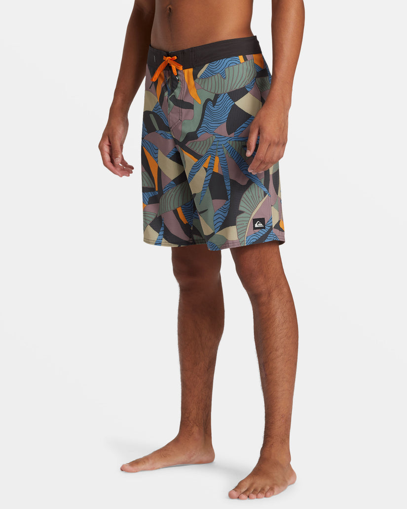 Highline Straight Leg 19" Boardshorts - Grape Shake